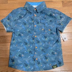 Disney Toy Story Button Down Shirt - Brand New